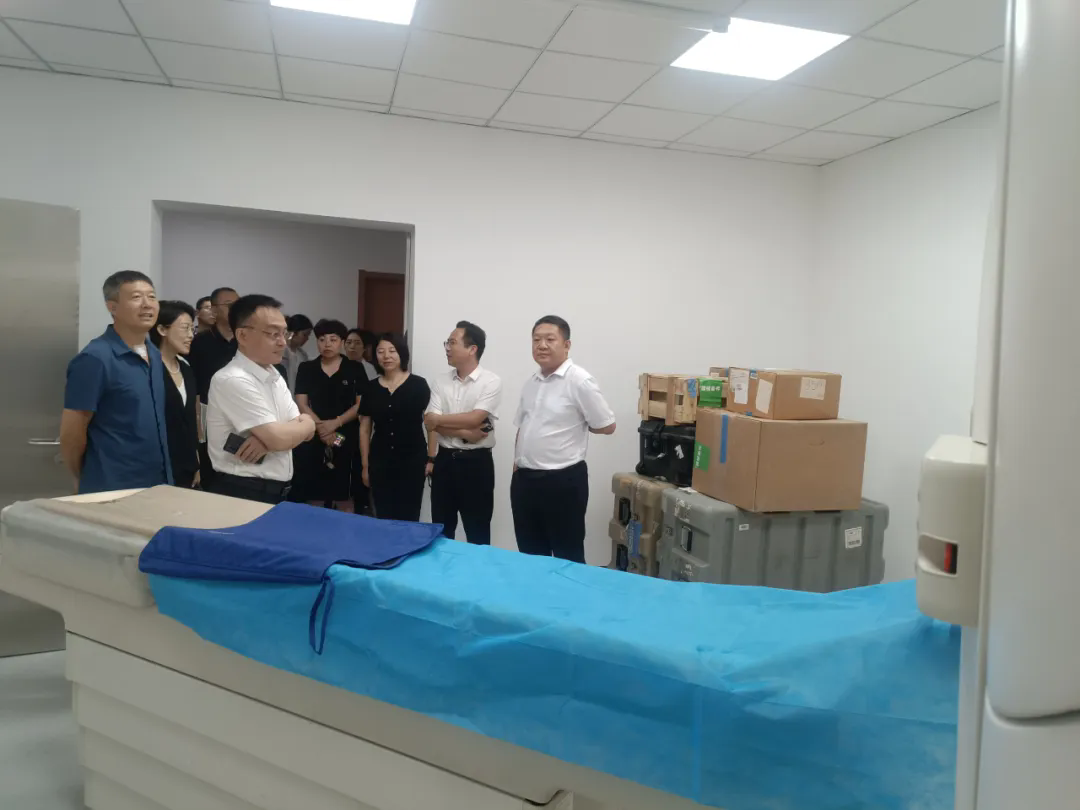 集团赋能 CT设备助力老干部医院技术升级｜组织部常务副部长袁铁军调研老干部医院CT启用工作