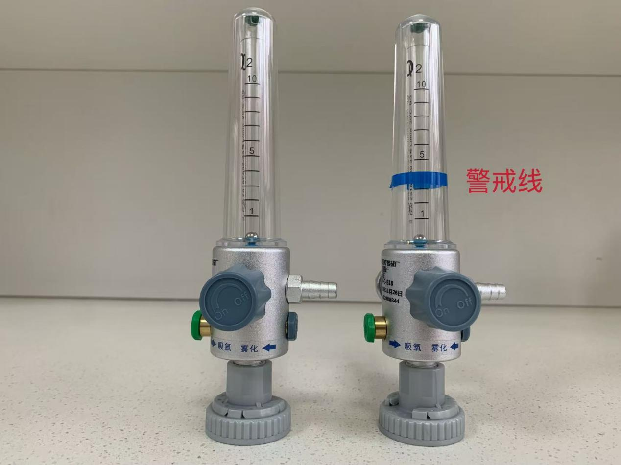 床旁宣教入耳 蓝线标识入眼 | 老干部医院双管齐下守护氧疗安全